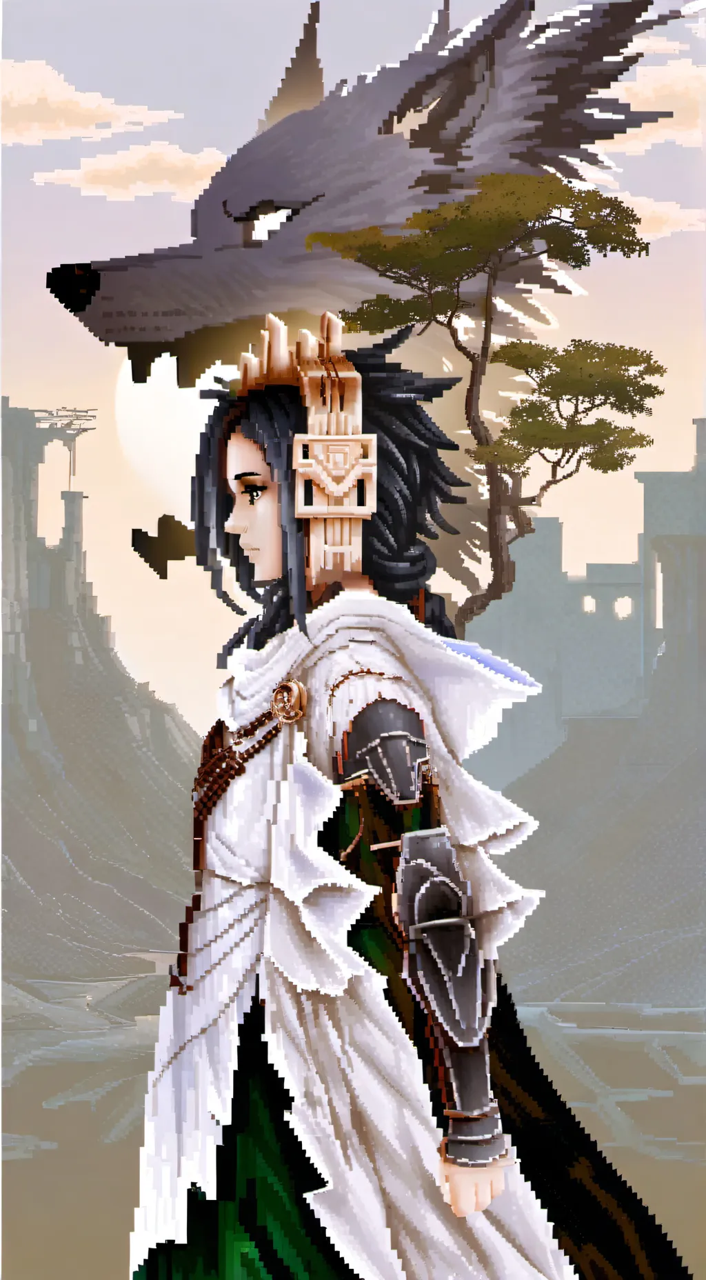 ai character: Aelira background