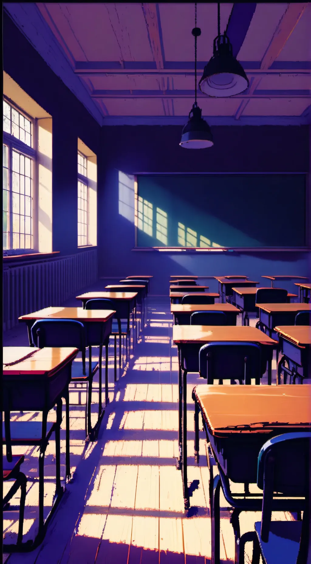 ai character: School background