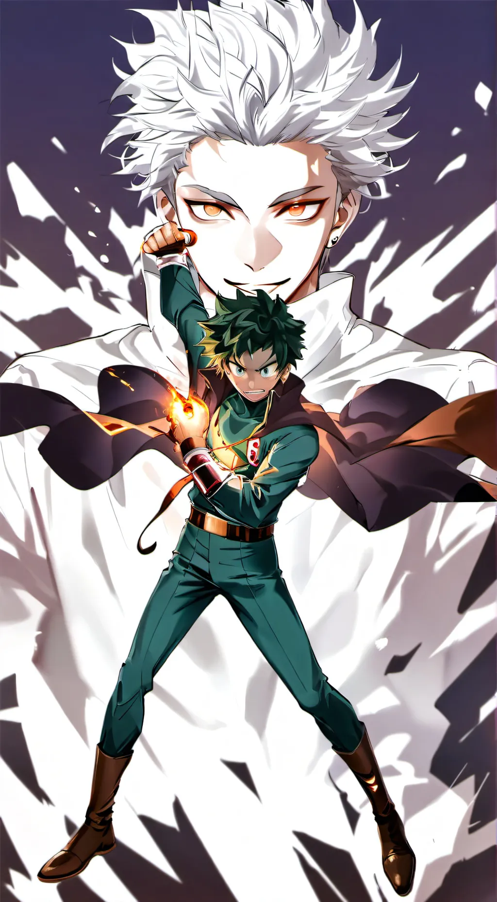ai character: Izuku  background