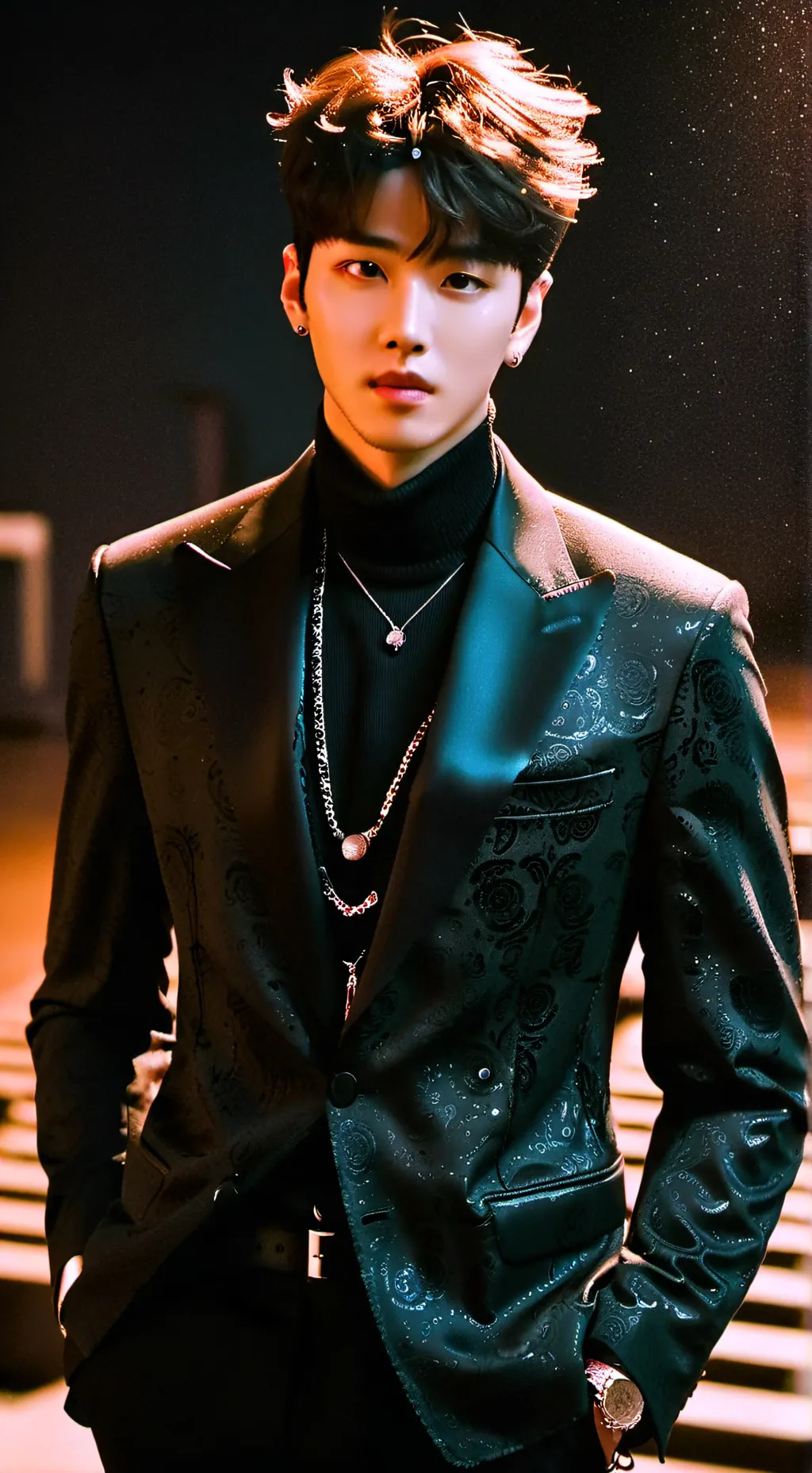 ai character: hezān yòu background