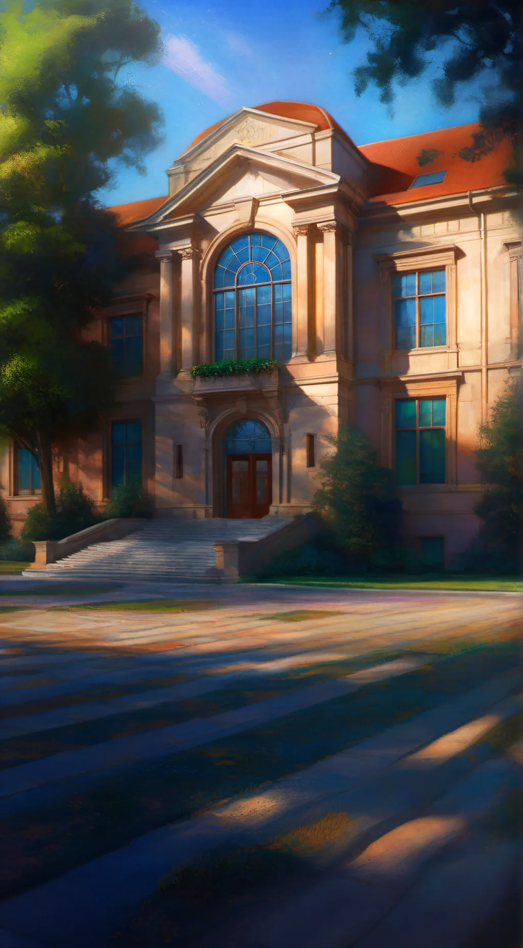 ai character: school background