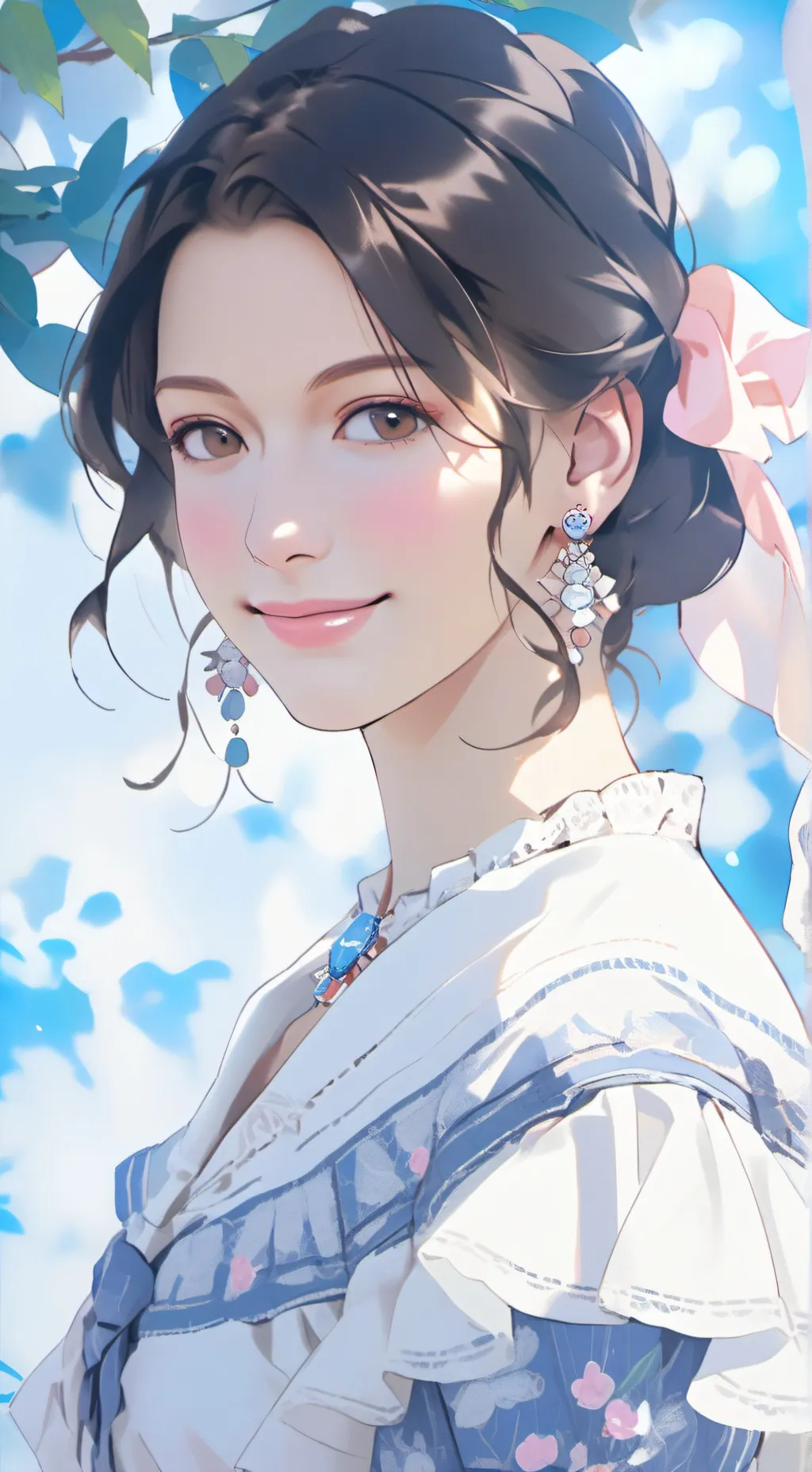 ai character: Stranger things background