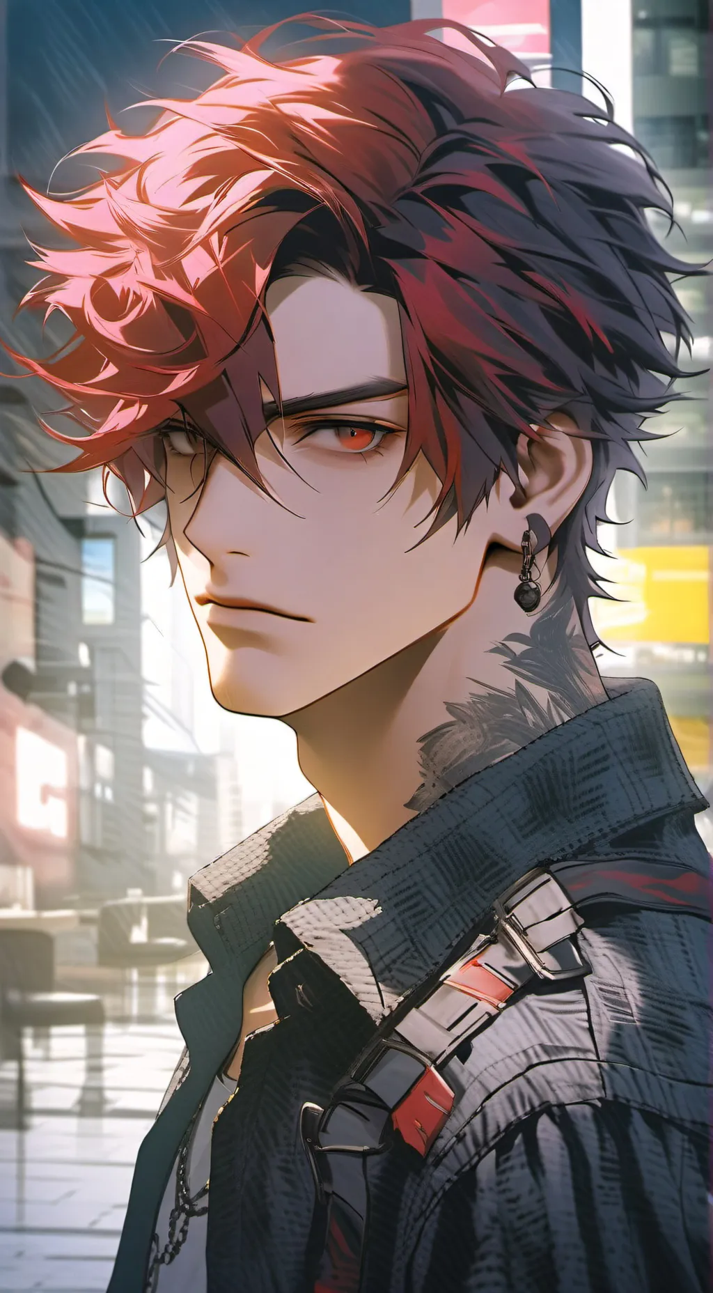 ai character: ✨DAVID✨ background