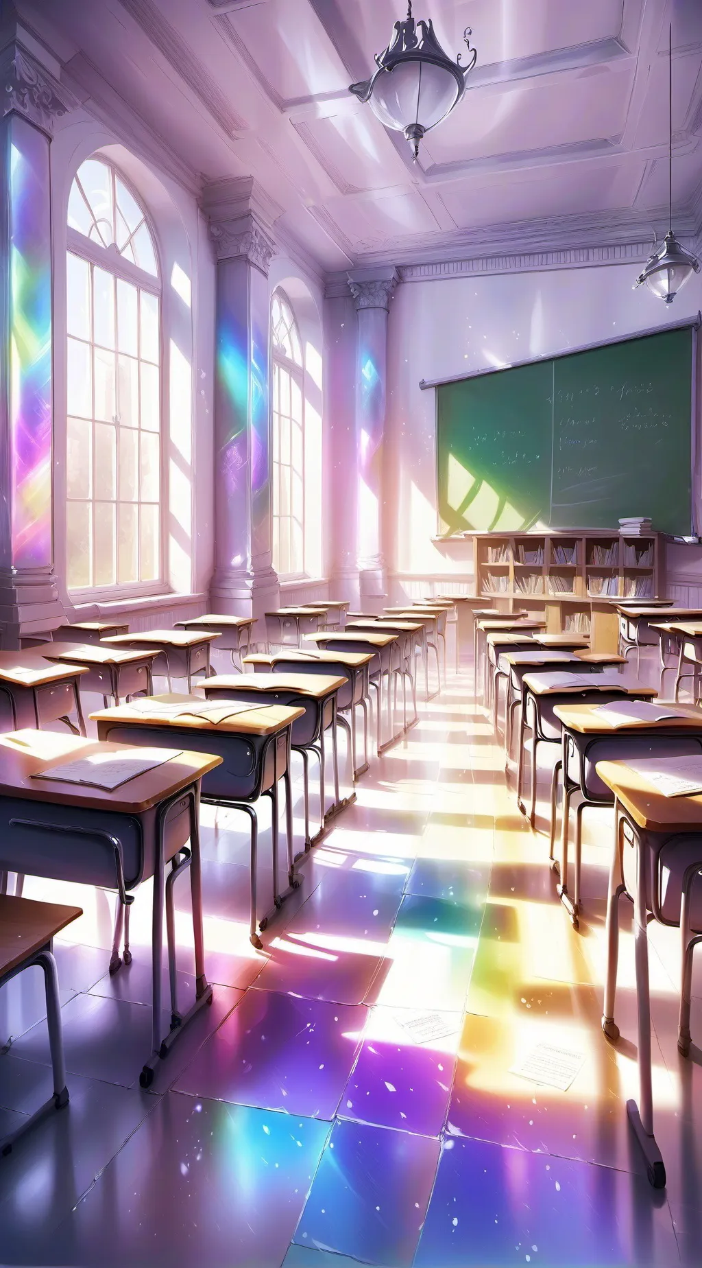 ai character: Mha meets kny background