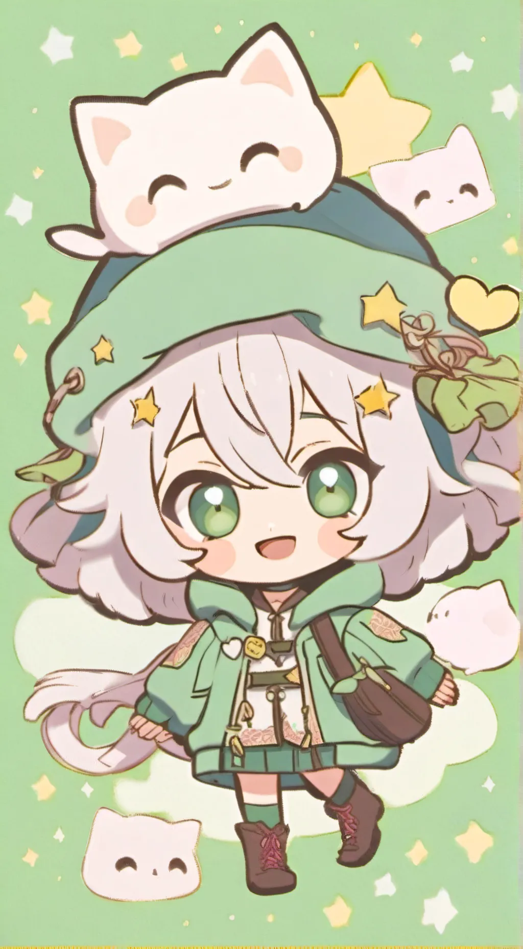 ai character: Полина background