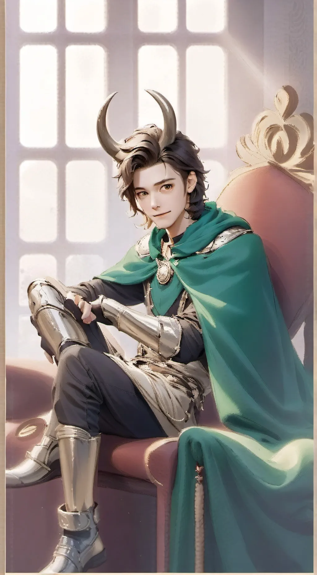 ai character: Loki background