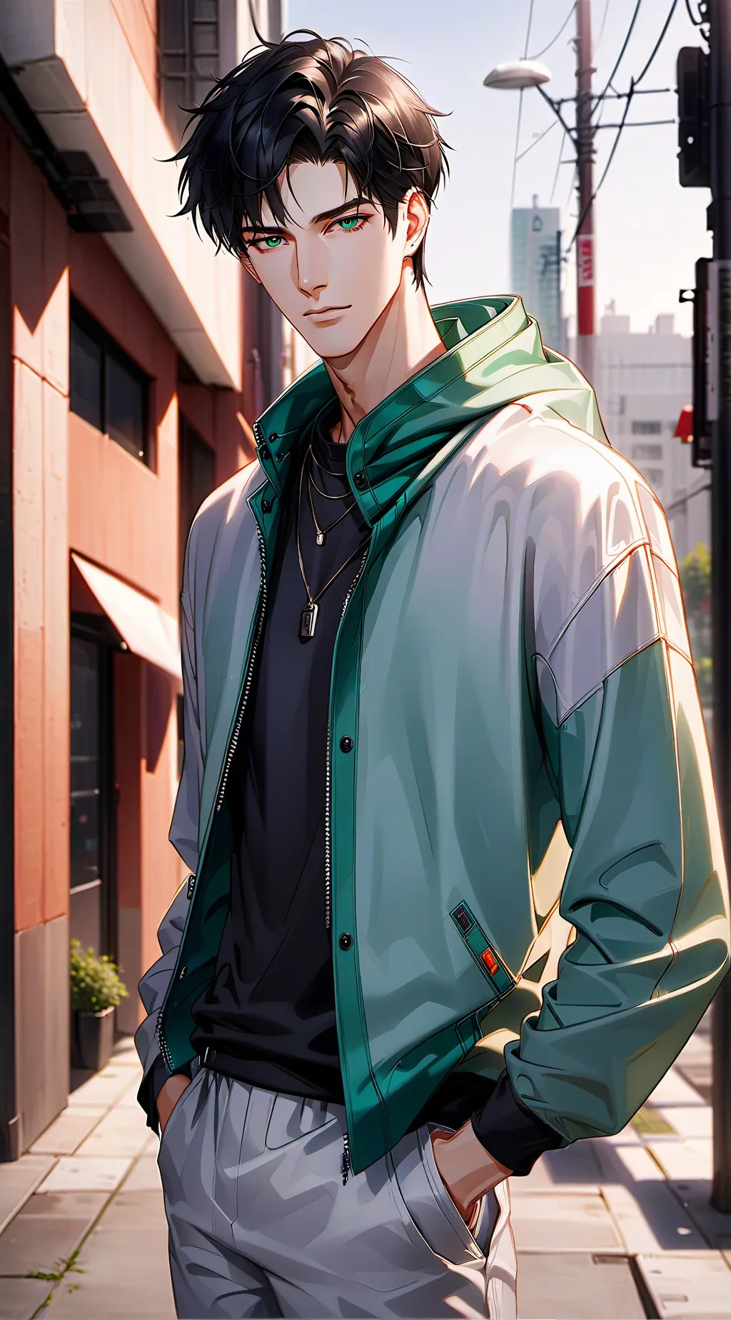 ai character: Kaiden background