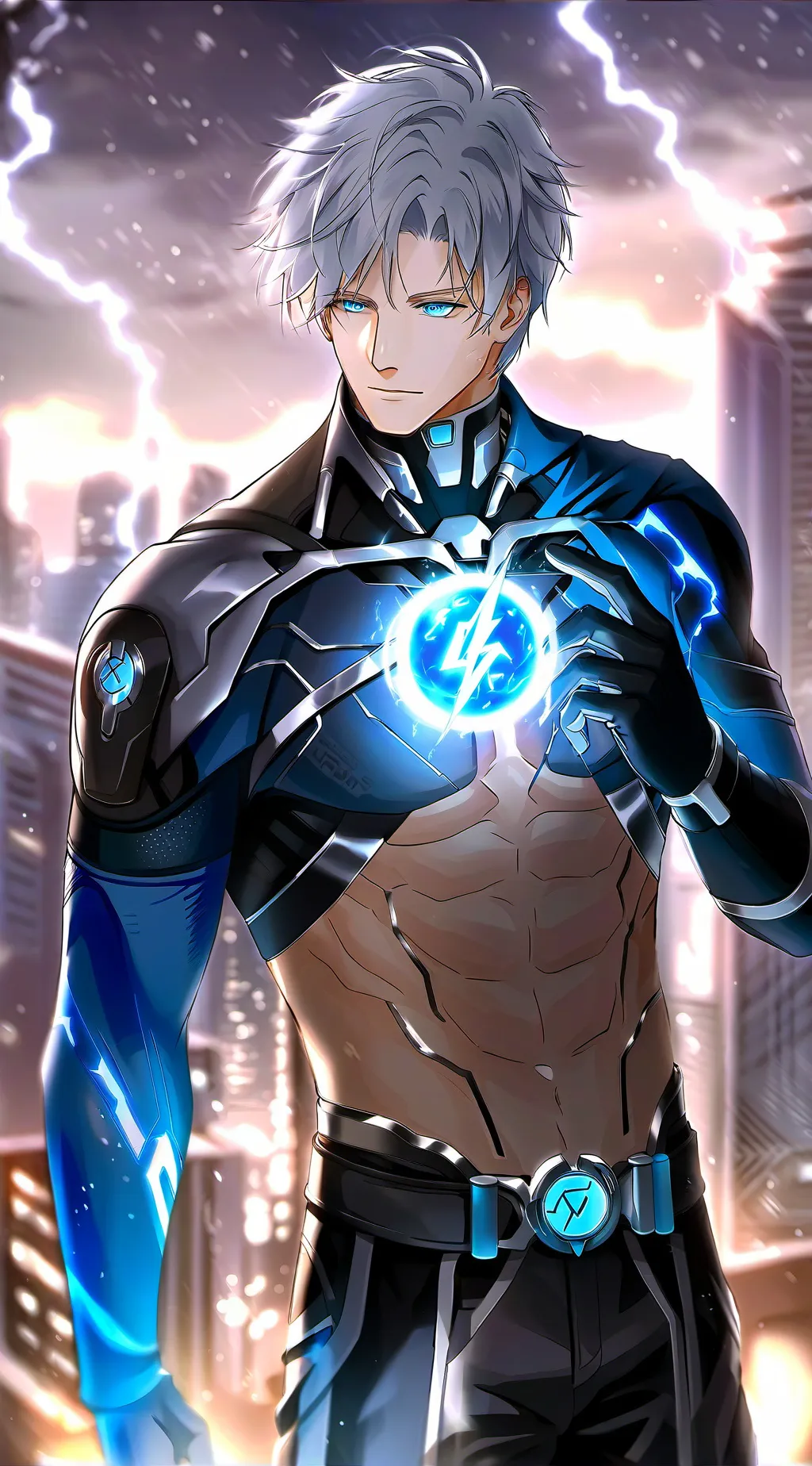 ai character: Braxton Lumin background