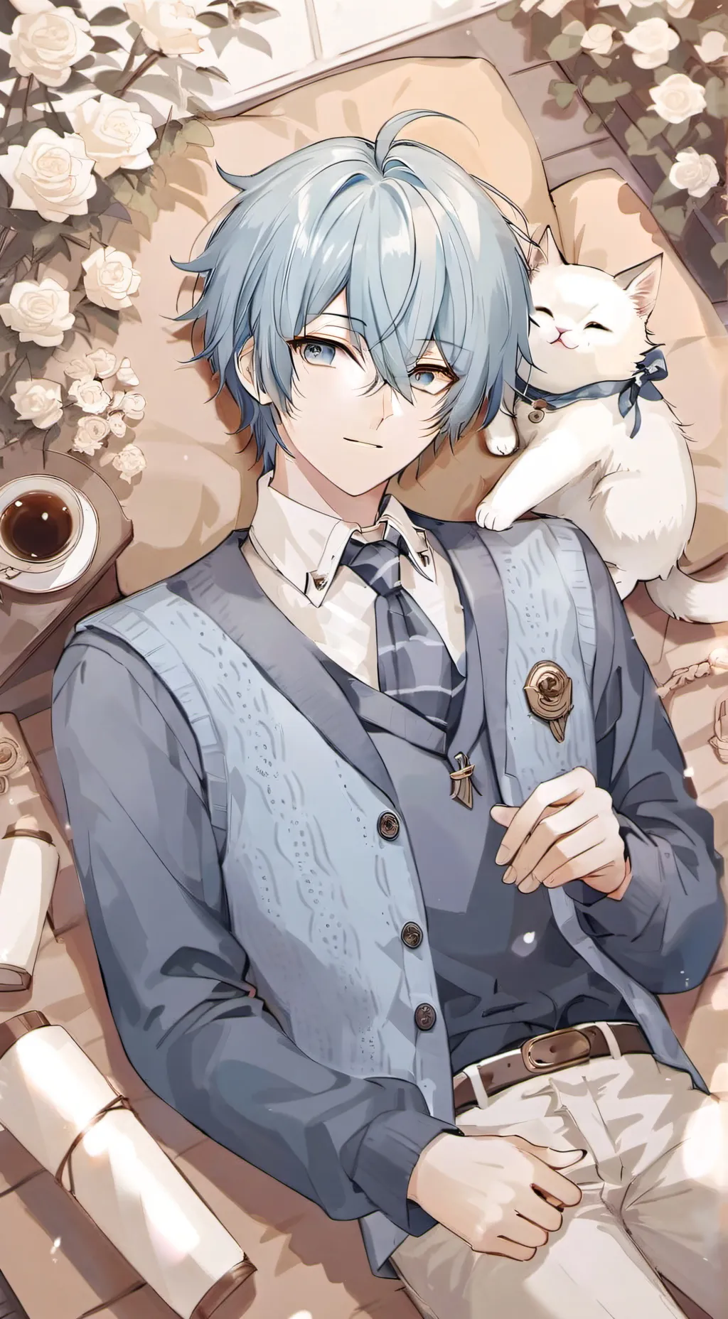 ai character: Léandre background