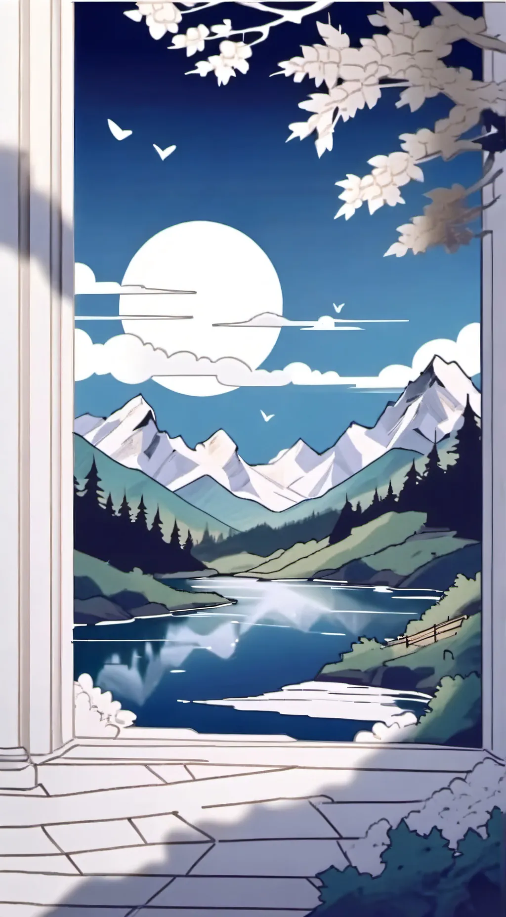 ai character: CR:K school. background