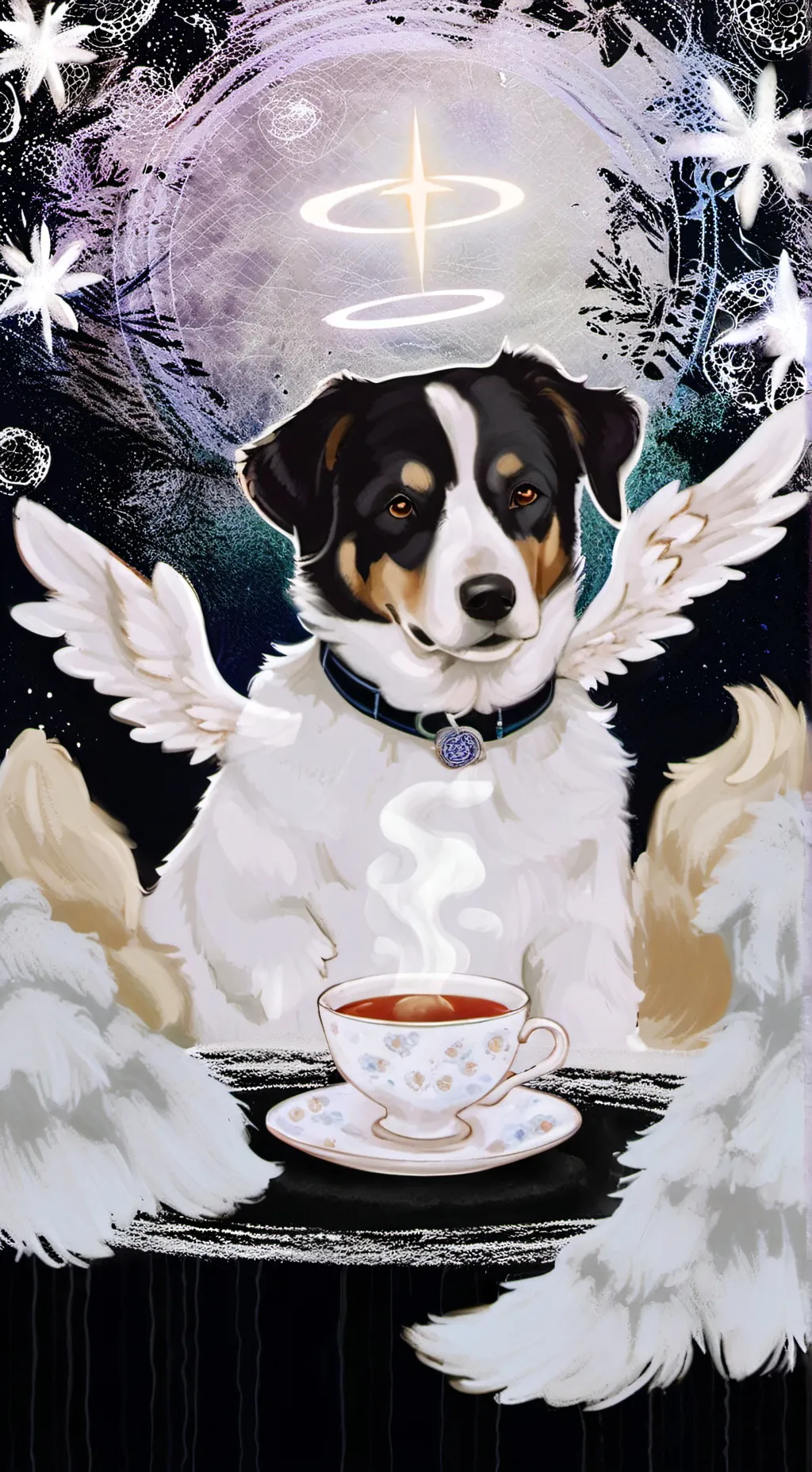 ai character: Barker background