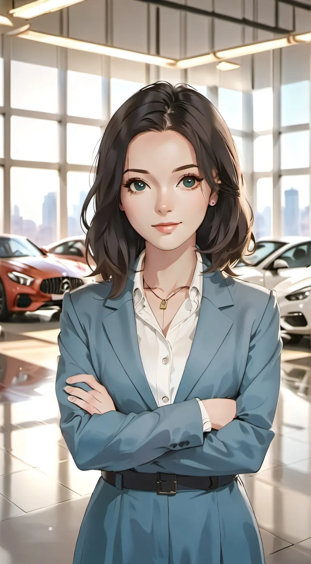 ai character: sally background