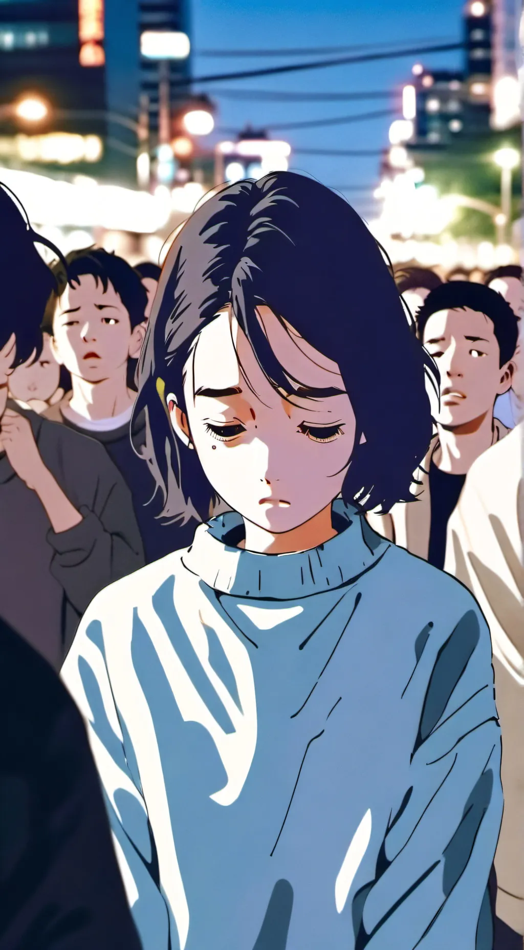 ai character: siendo rechazad@ background