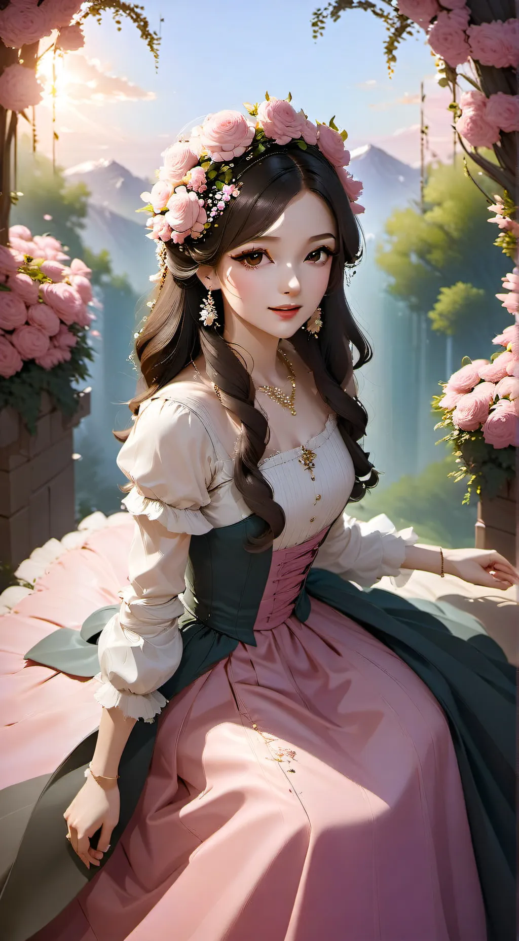 ai character: Stranger things background