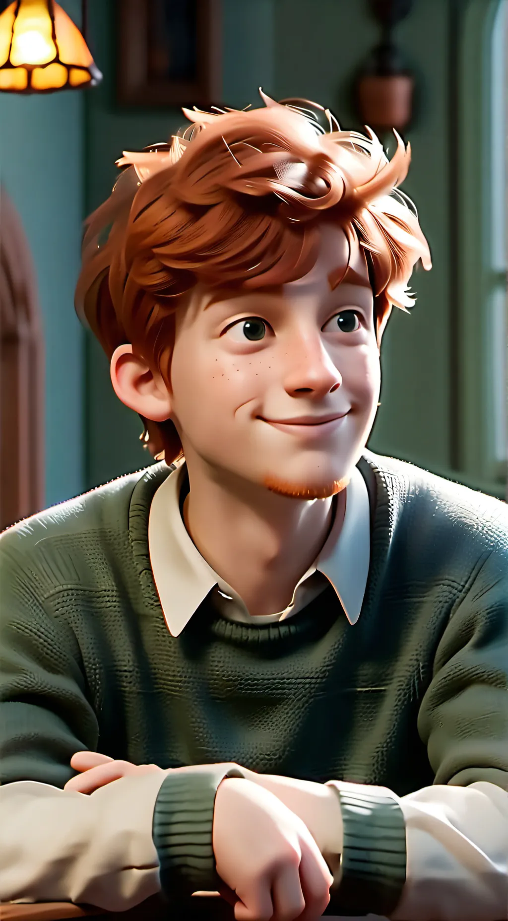 ai character: Ronald Weasley  background