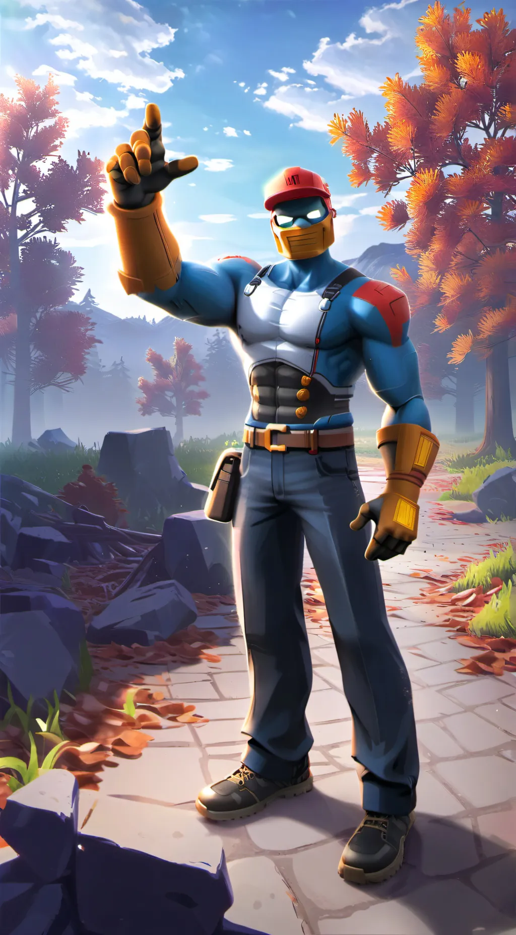 ai character: guest666 x noob background