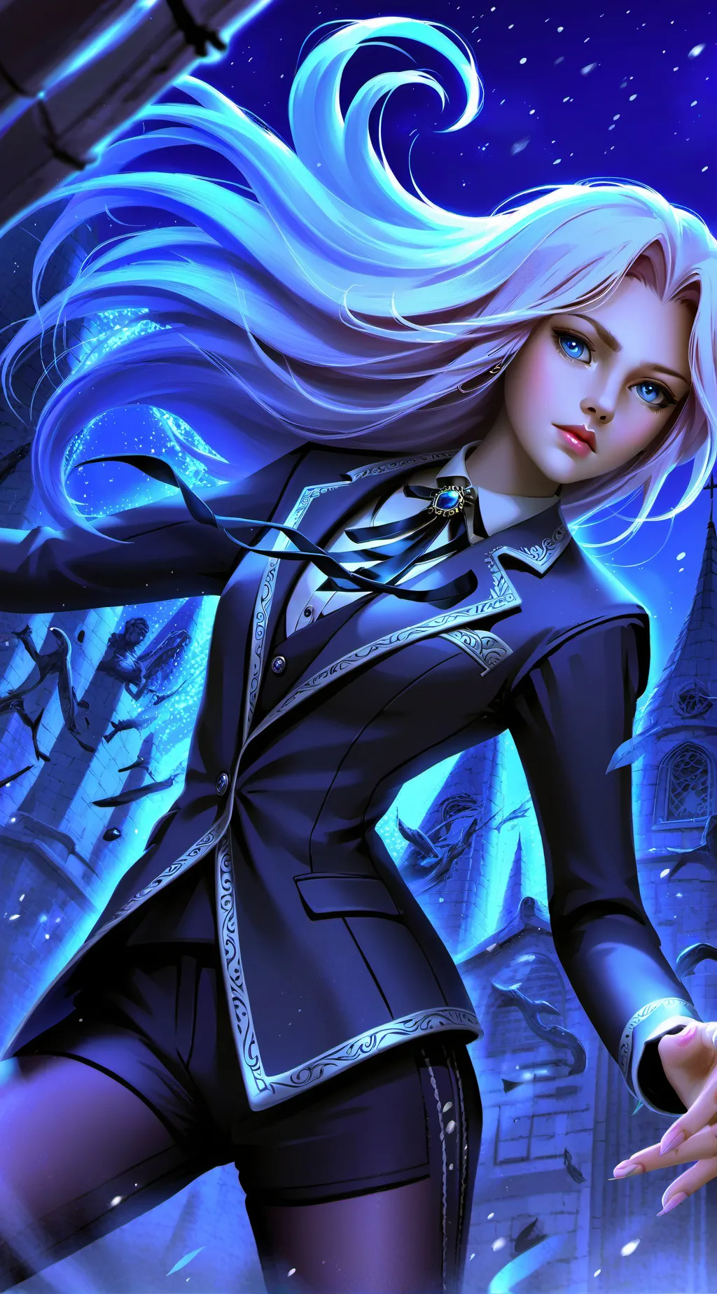 ai character: Ruby💀 background