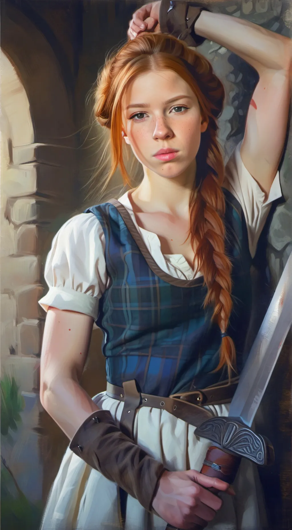 ai character: Lucy background