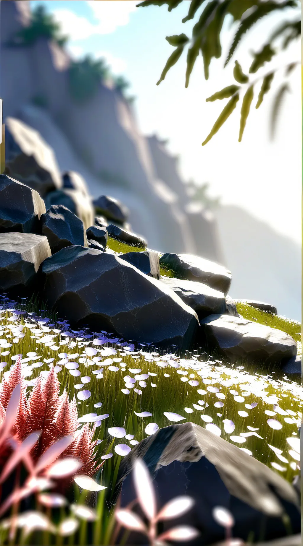 ai character: Collab w/ 2 worlds background