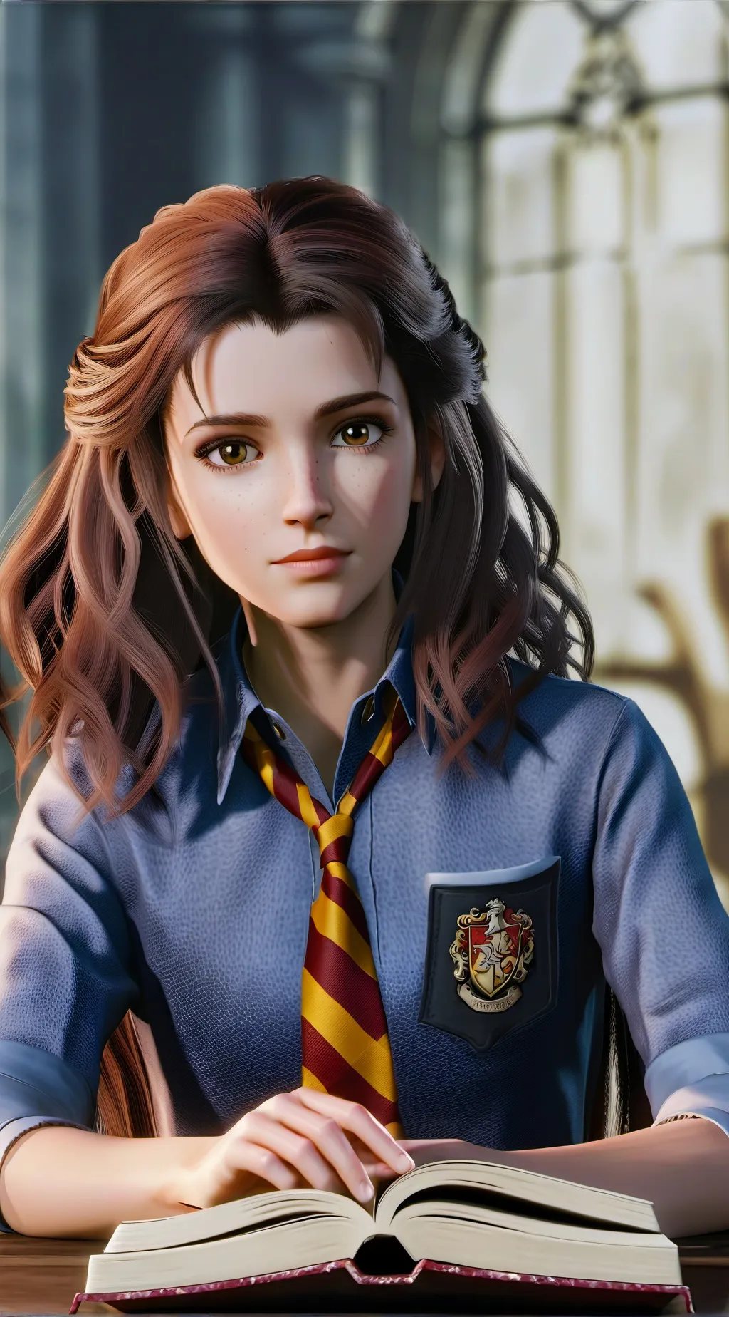 ai character: Hermione Grenyer  background