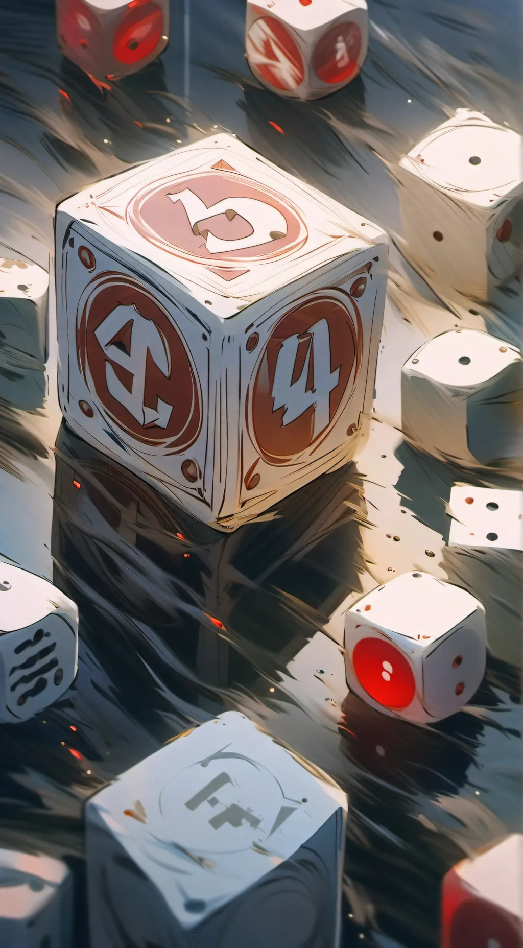 ai character: 1x1x1x1 x you!  background