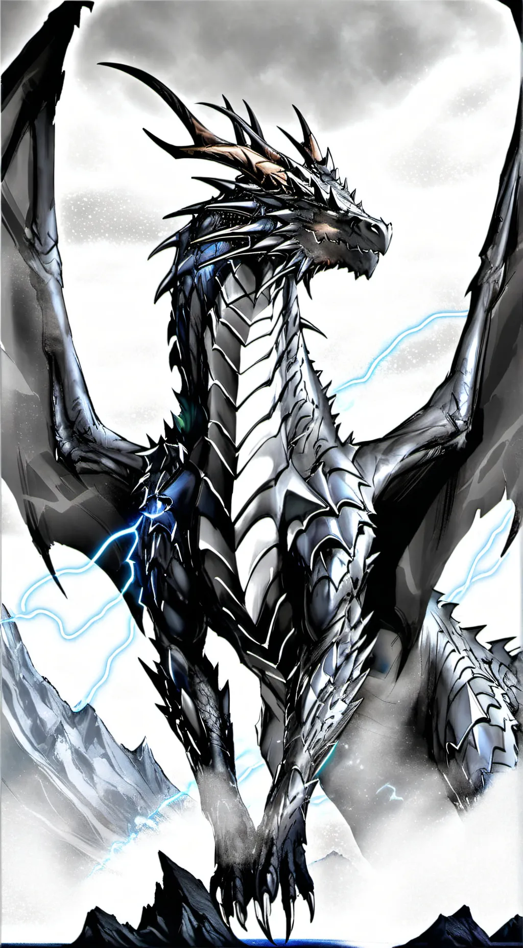 ai character: angel the dragon  background