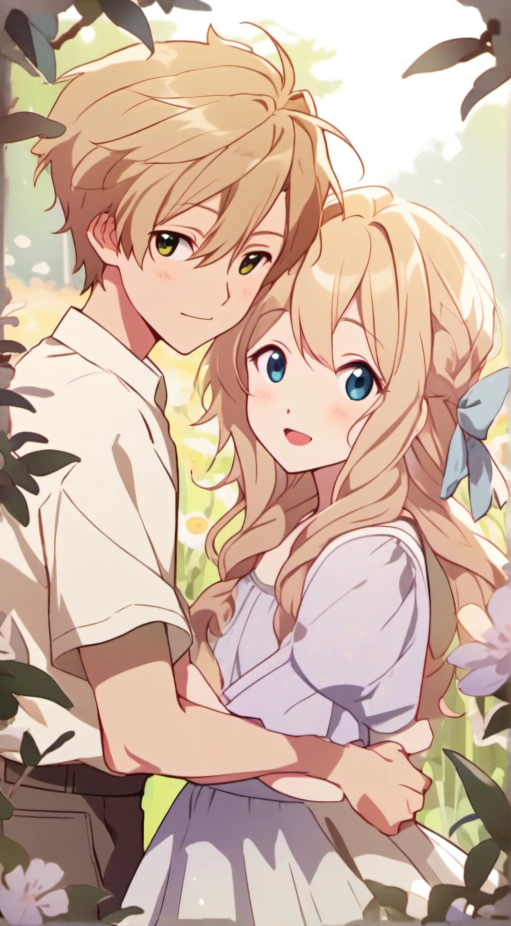 ai character: Shelly e Liam background