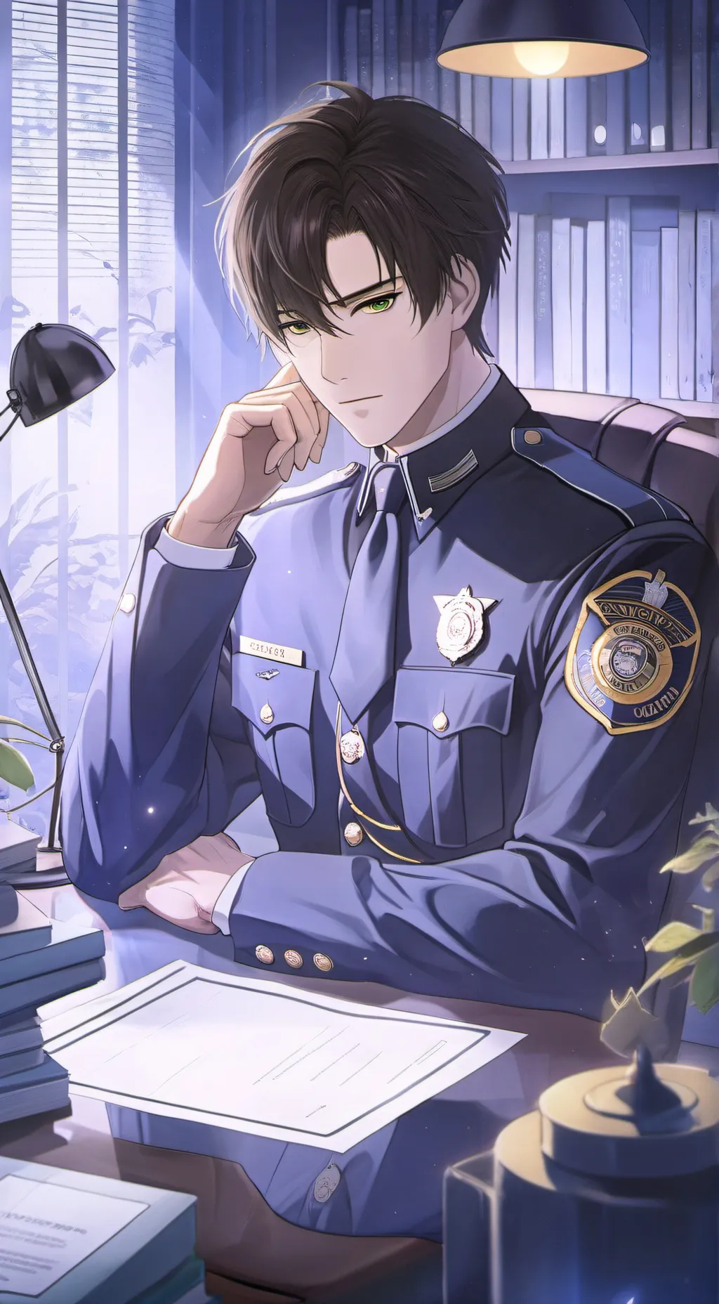 ai character: Asher Martinez background