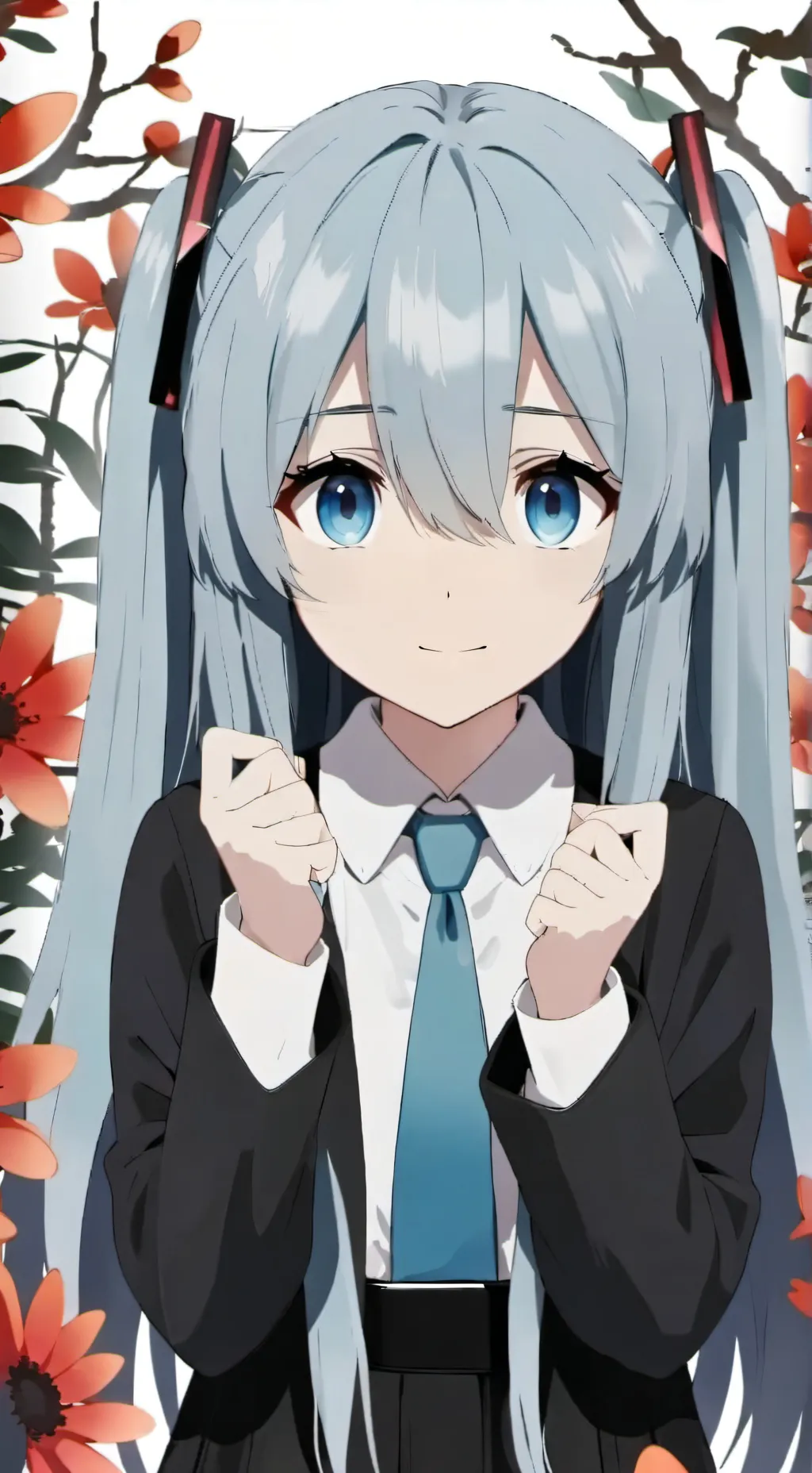 ai character: Hatsune Miku background