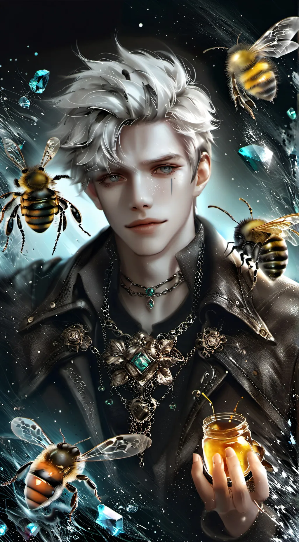 ai character: Zachary 
Brook background