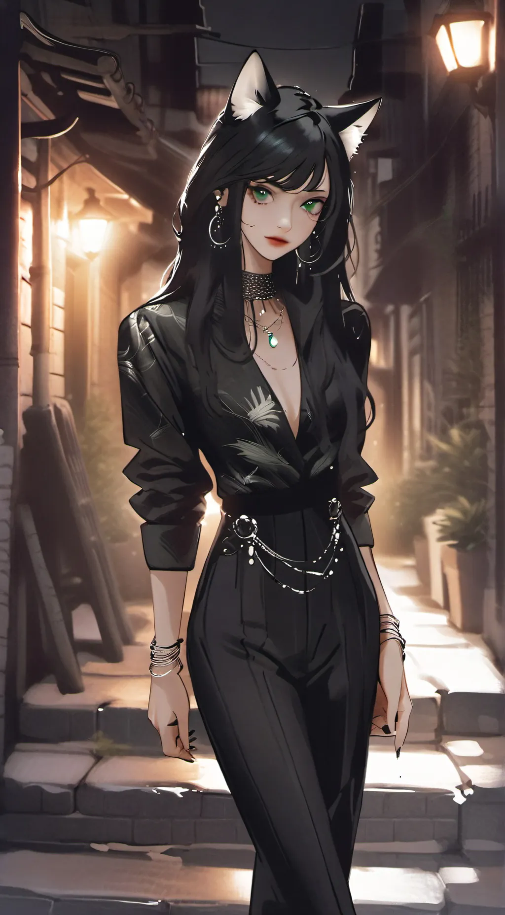 ai character: KIRA background