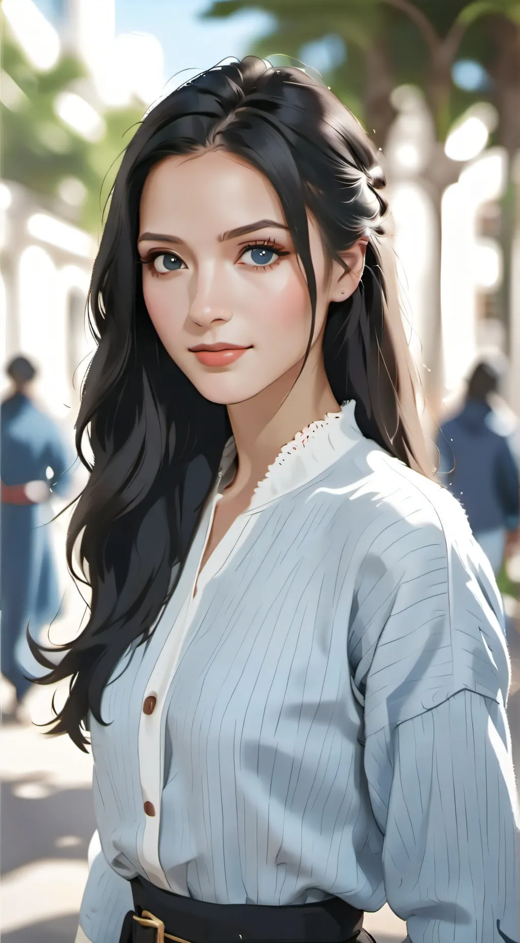 ai character: Hana background