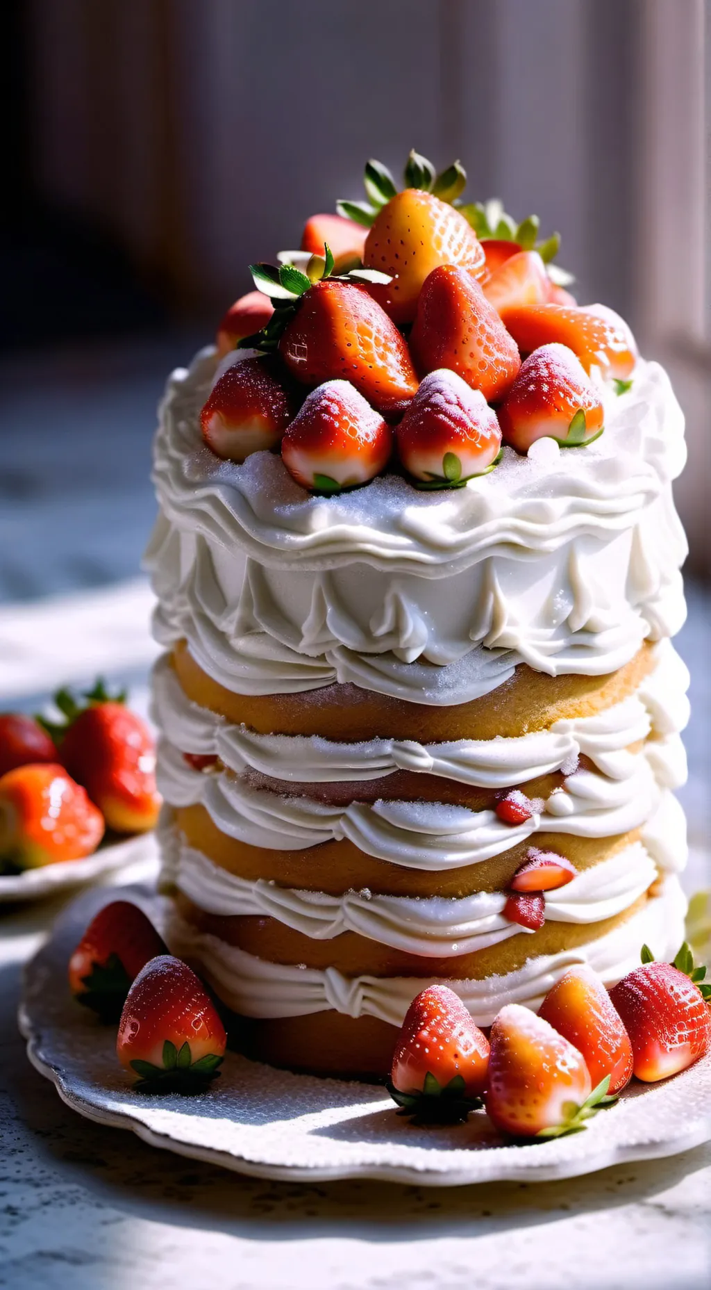 ai character: Fruitcake  background