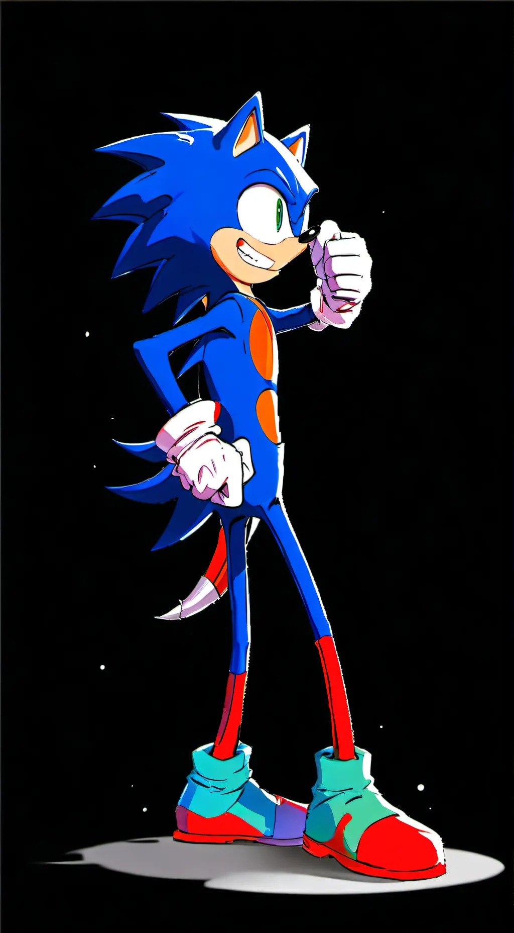 ai character: Female Fnas background