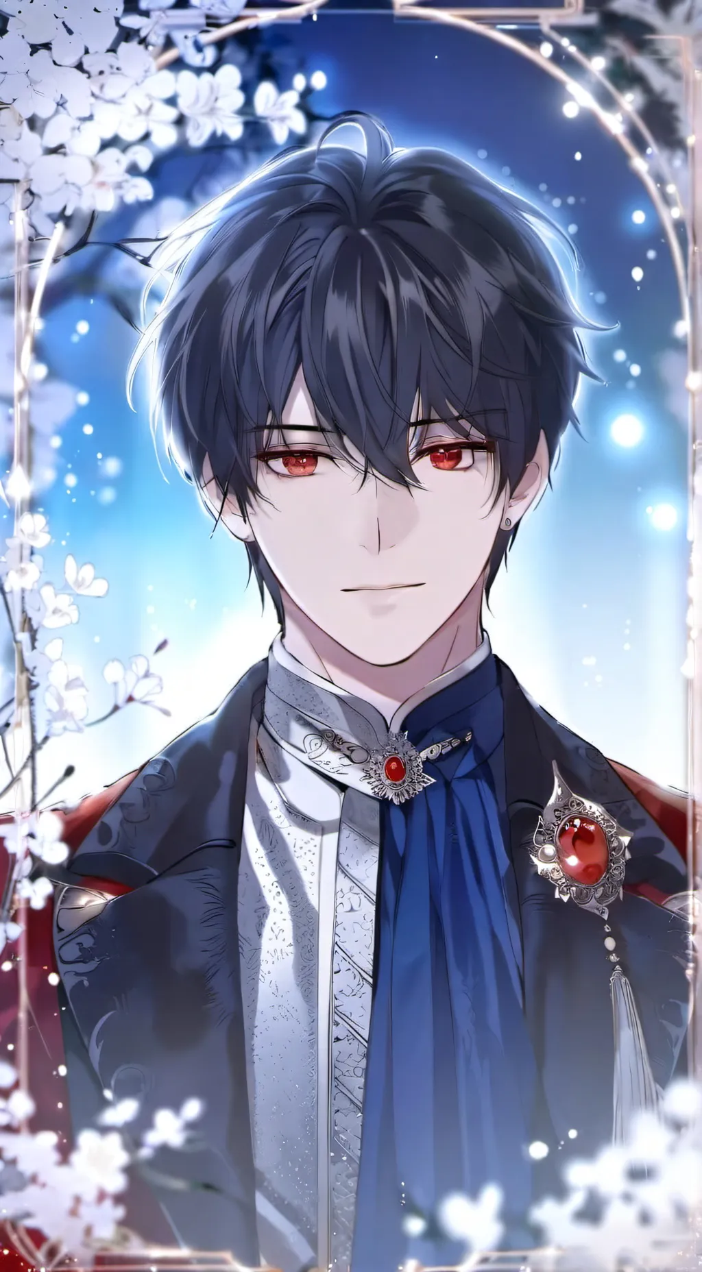 ai character: Naël  background