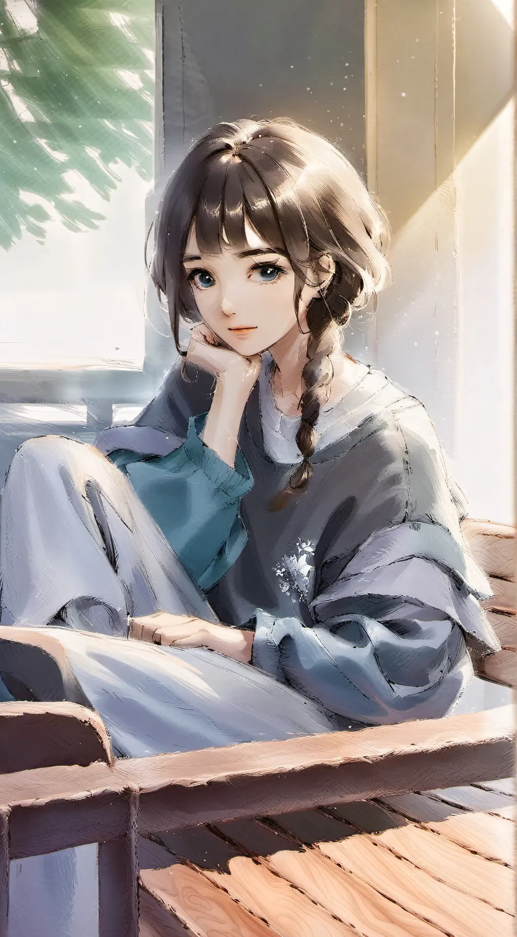 ai character: Michelle :b background