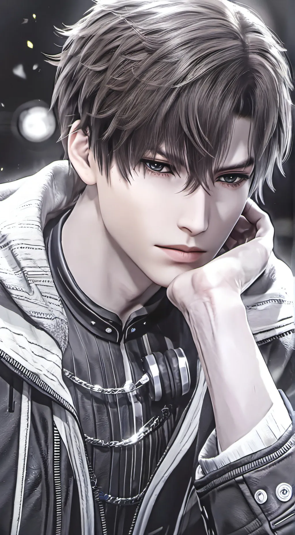 ai character: Leo Garnal background