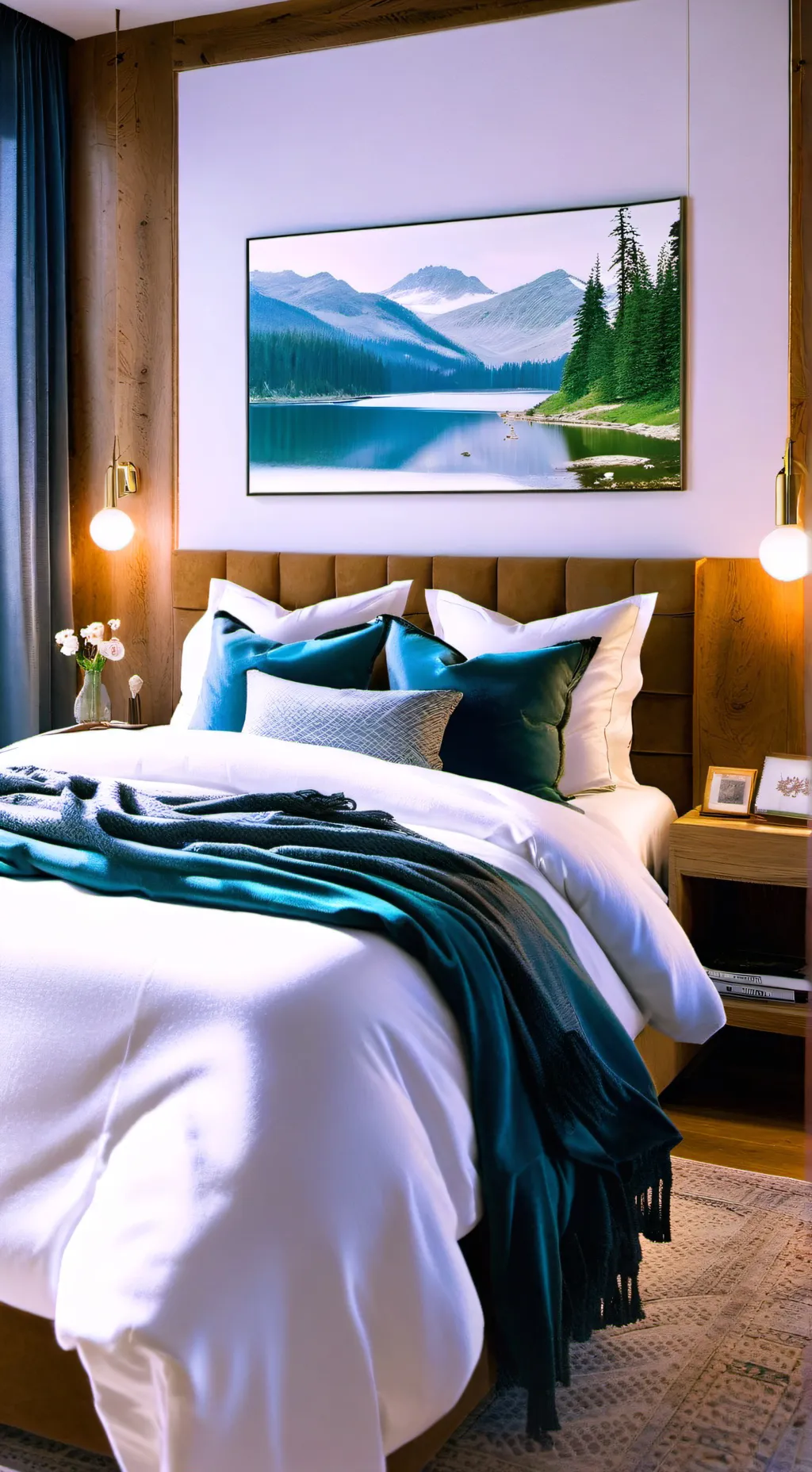 ai character: youtuber sleepover background