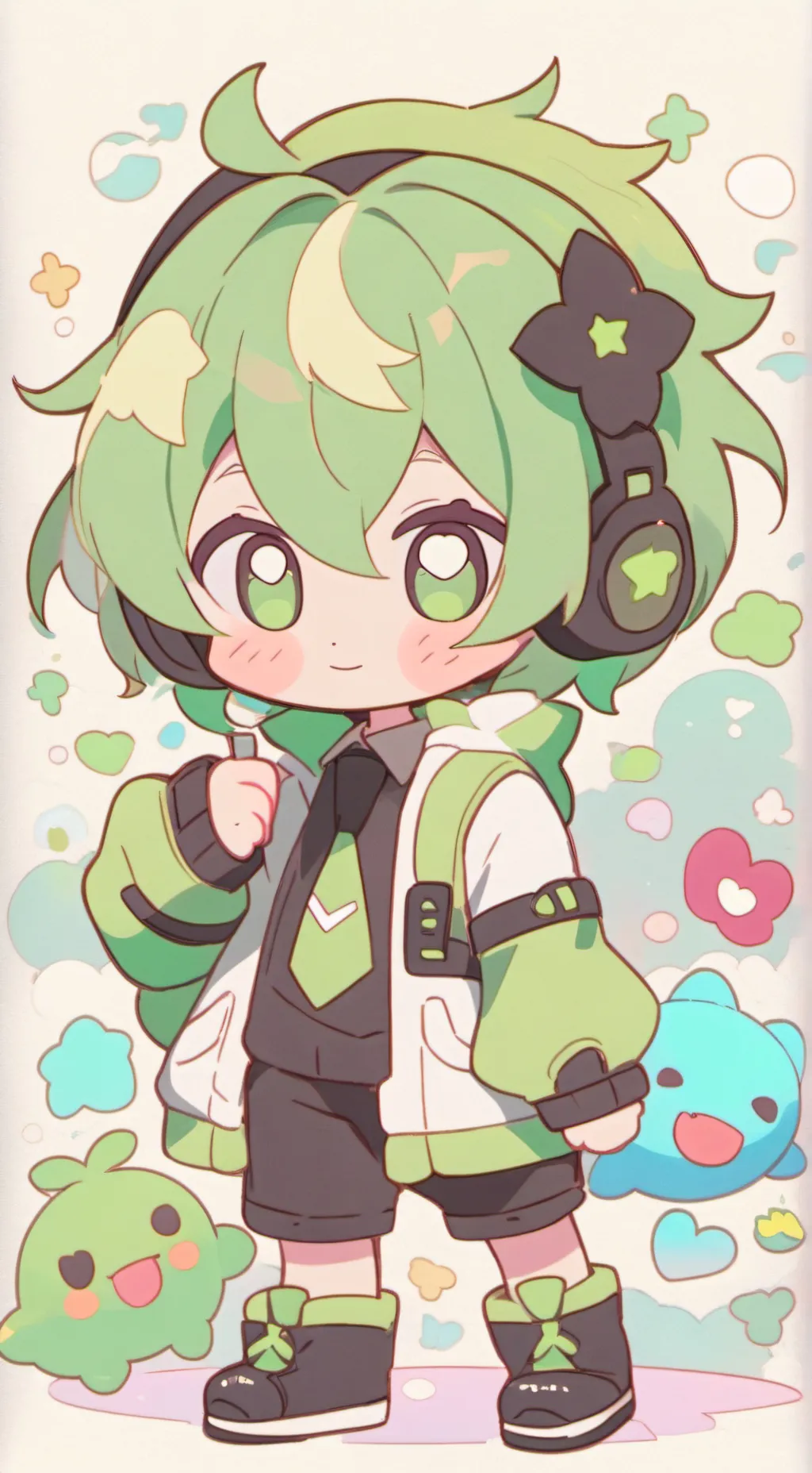 ai character: st pick me background