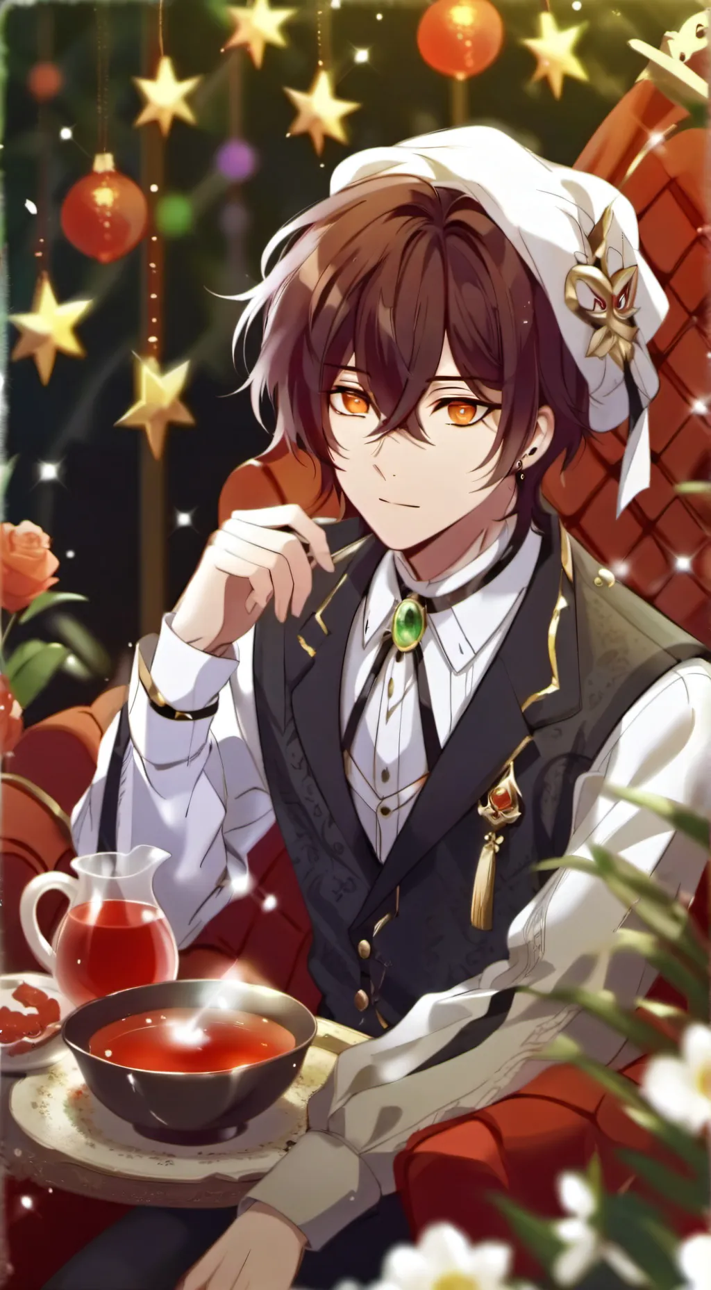 ai character: Jason  background