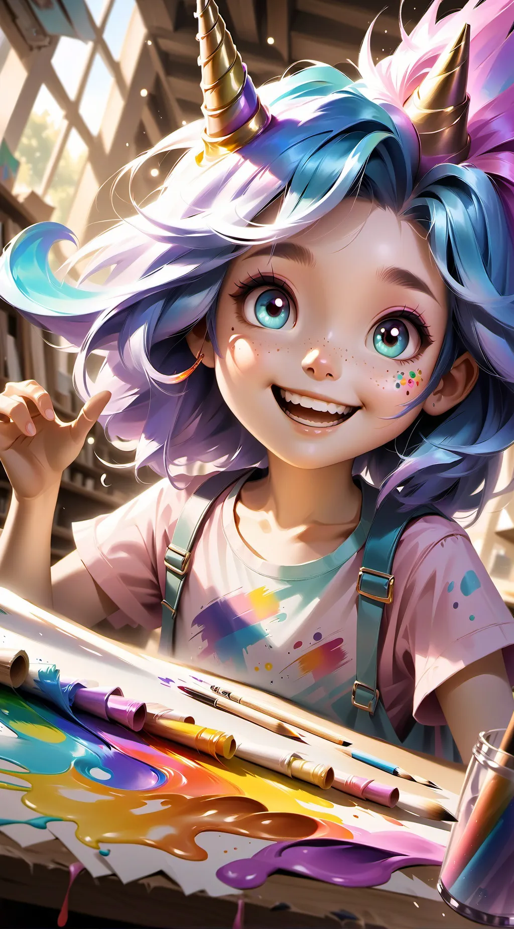 ai character: crafty background