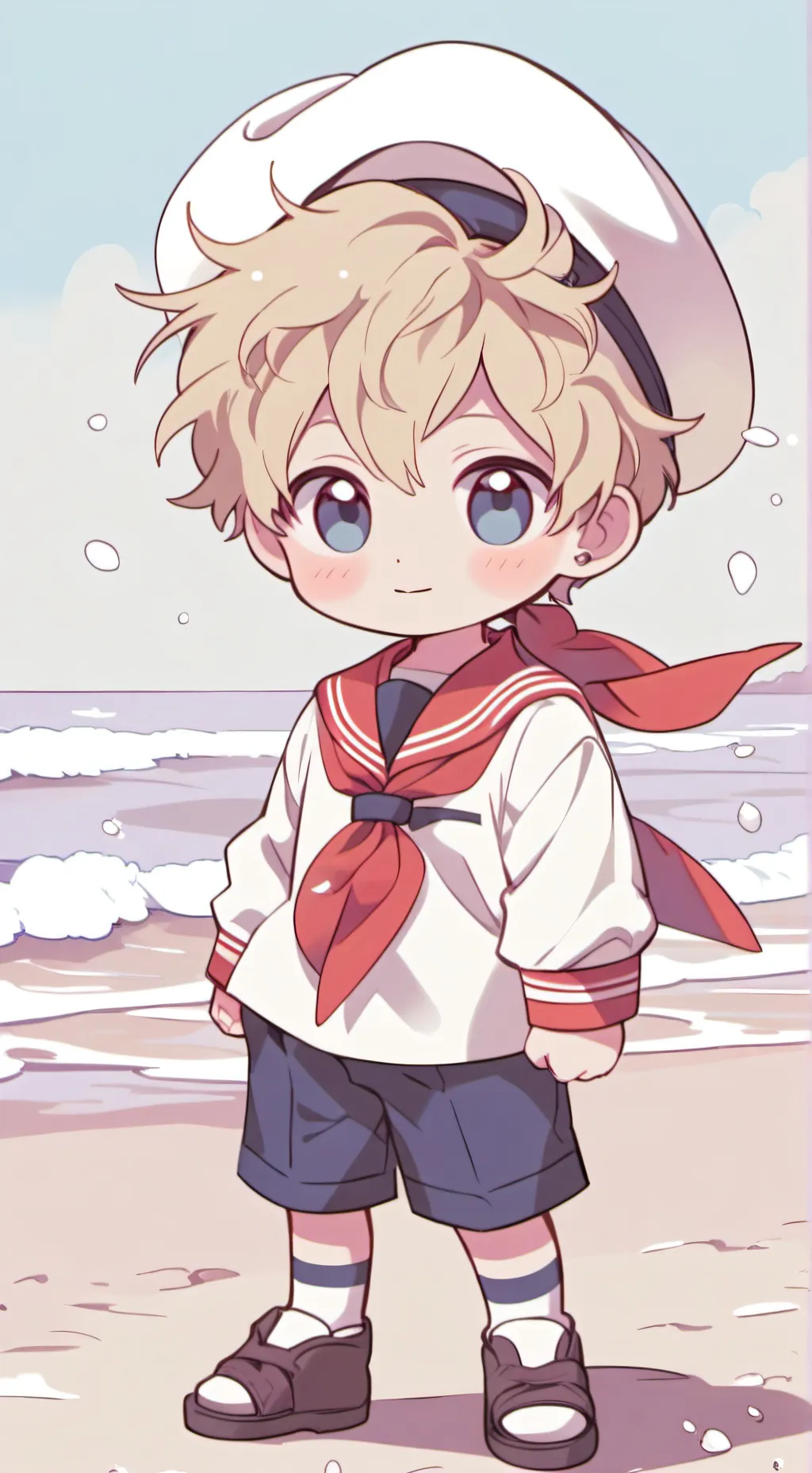 ai character: Robert the doll background