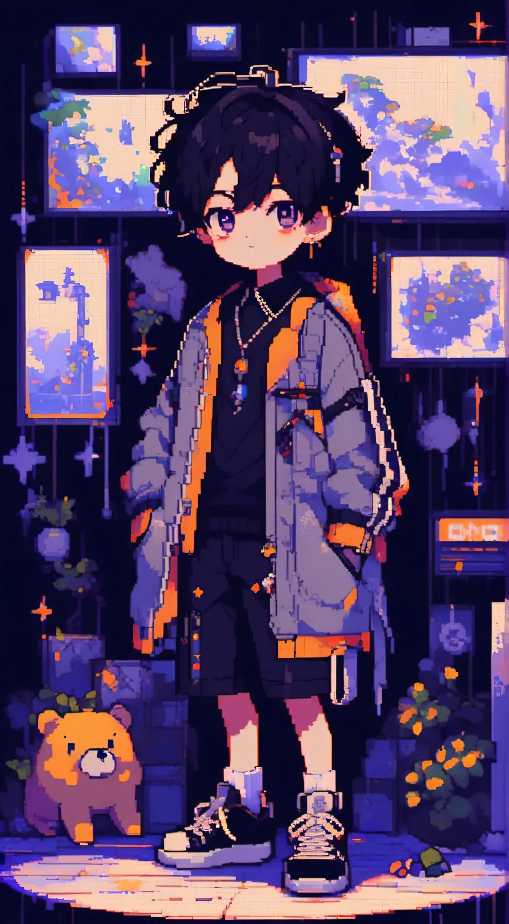 ai character: two time background