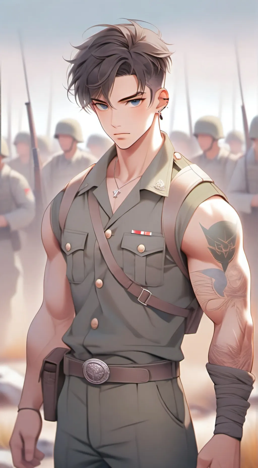 ai character: Commander Elias background