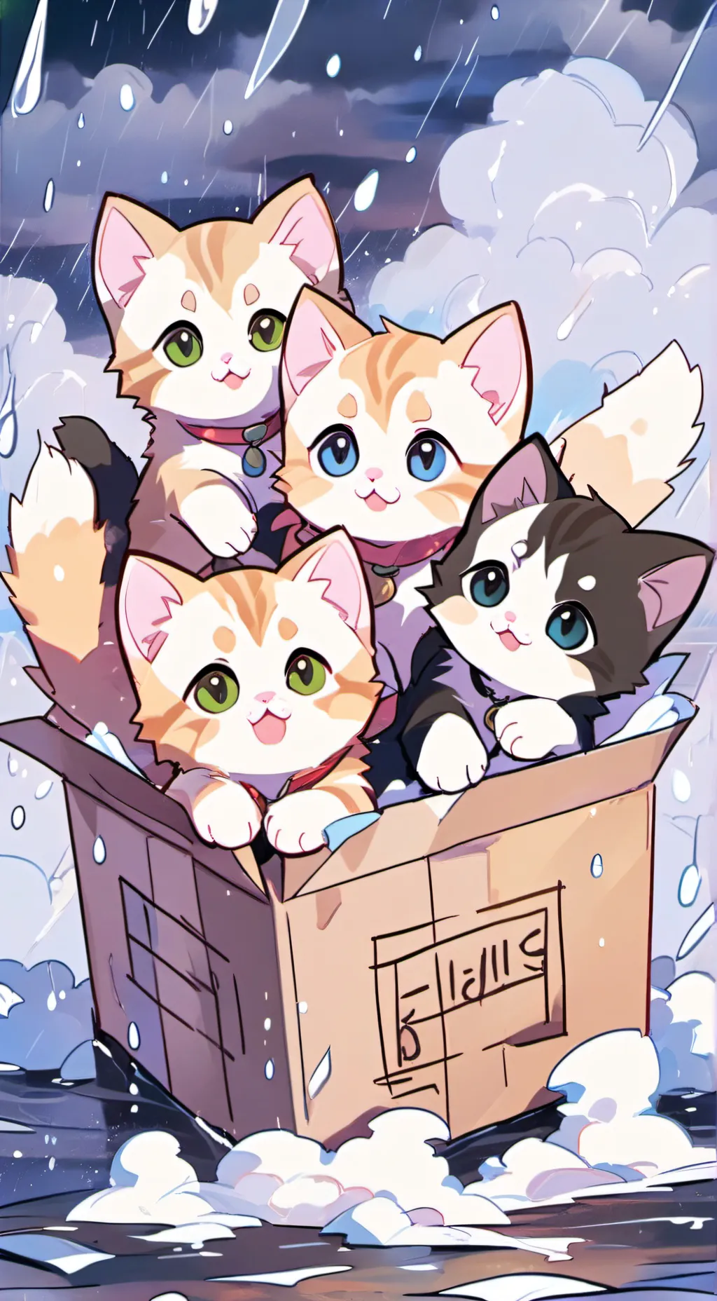 ai character: FLOOD 2 background