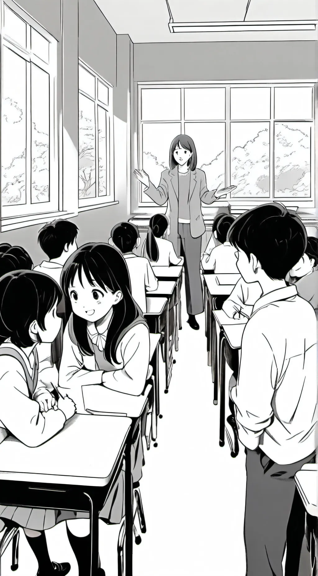 ai character: new student (mha) background