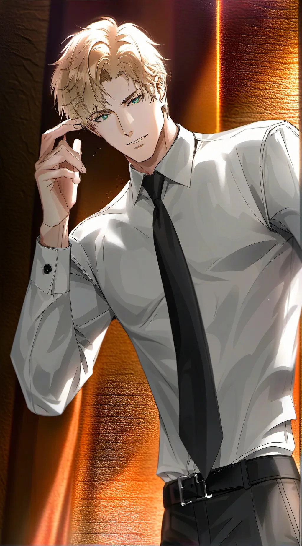 ai character: Sain background