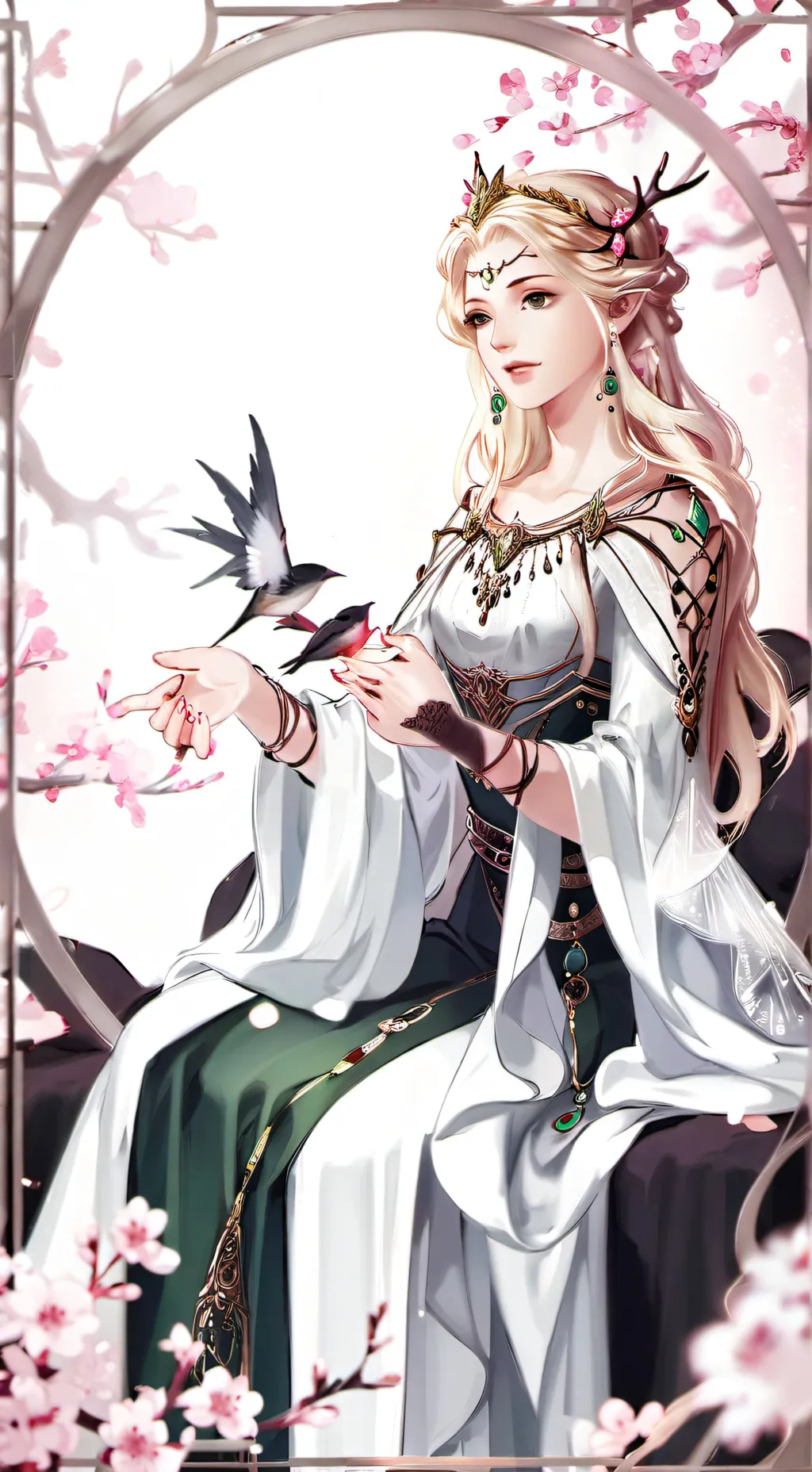 ai character: Aria Lumina background