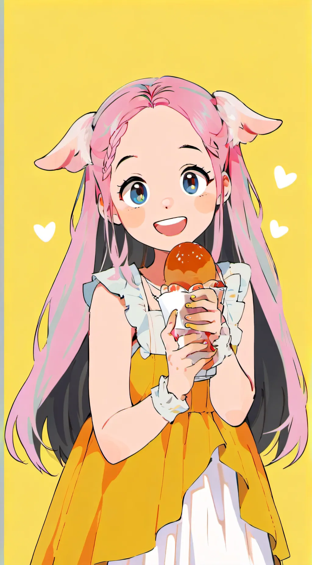 ai character: picky Piggy background