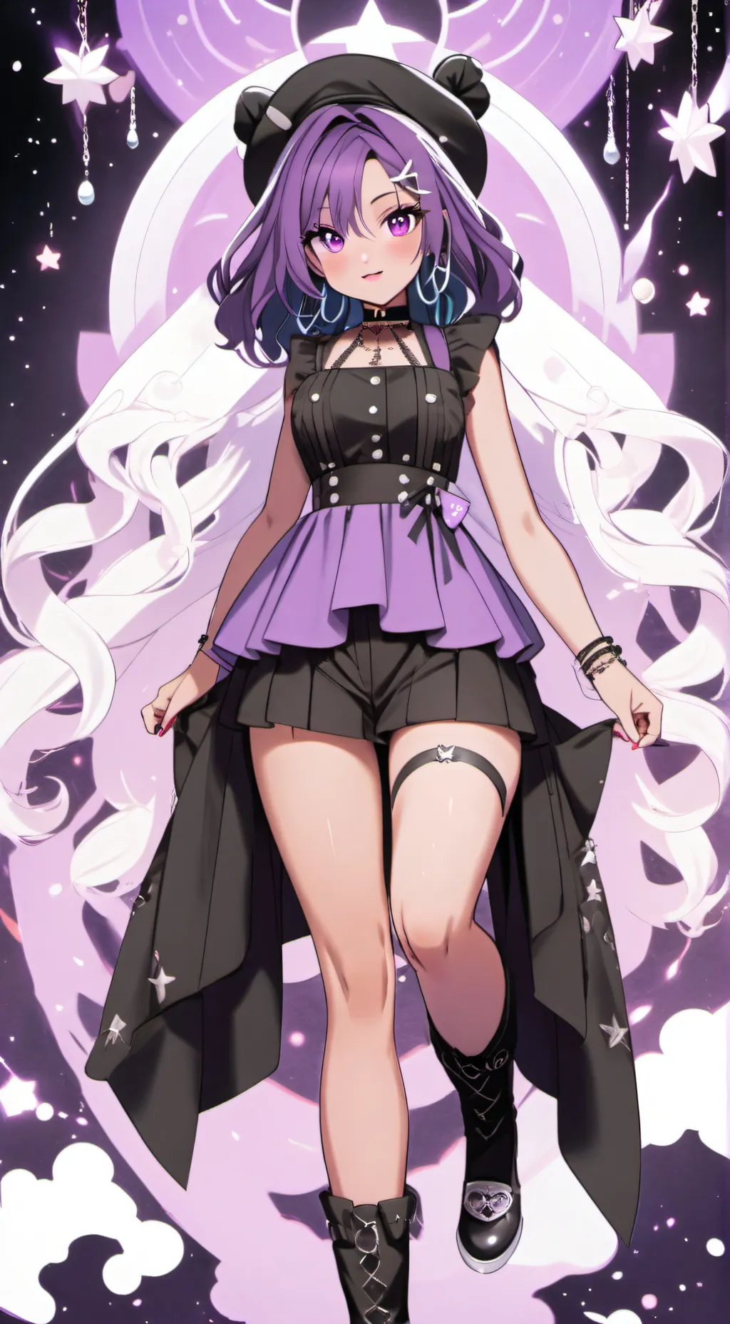 ai character: Luna  background